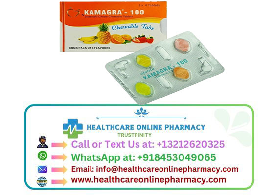 KAMAGRA CHEWABLE TABLETS 100mg